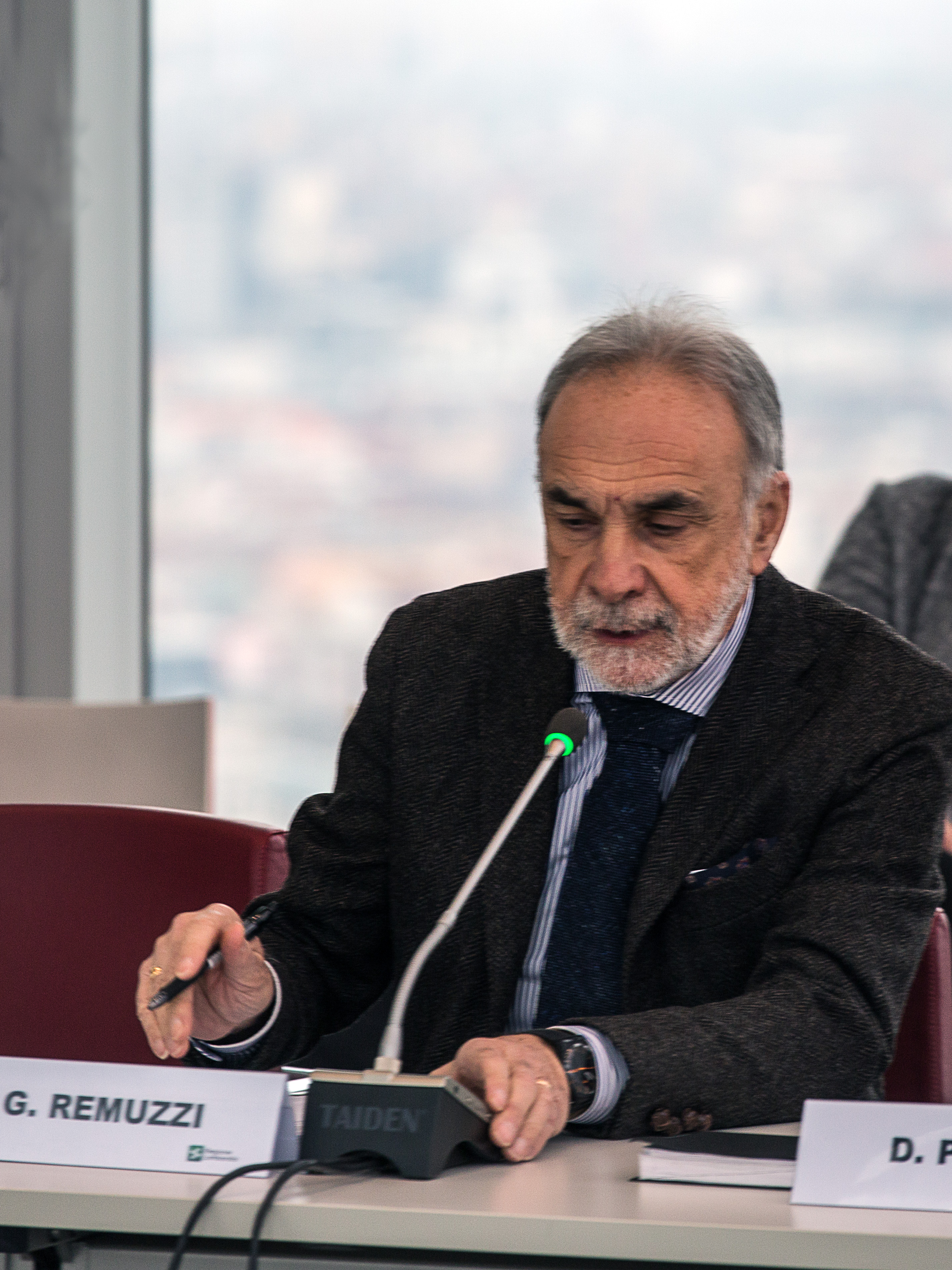 Giuseppe Remuzzi, presidente Giuria 2018